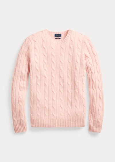 Suéter Polo Ralph Lauren Cable-Knit Cashmere Mulher 29314-WHVM